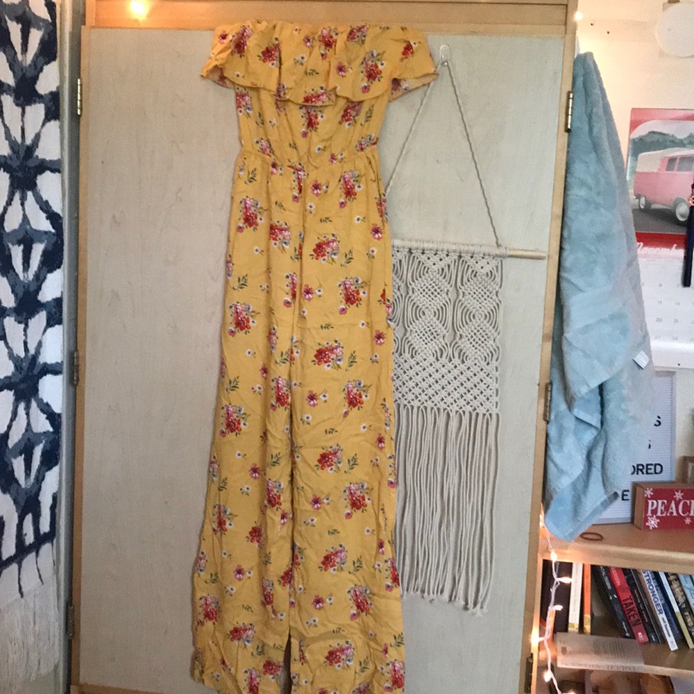 Floral jumpsuit